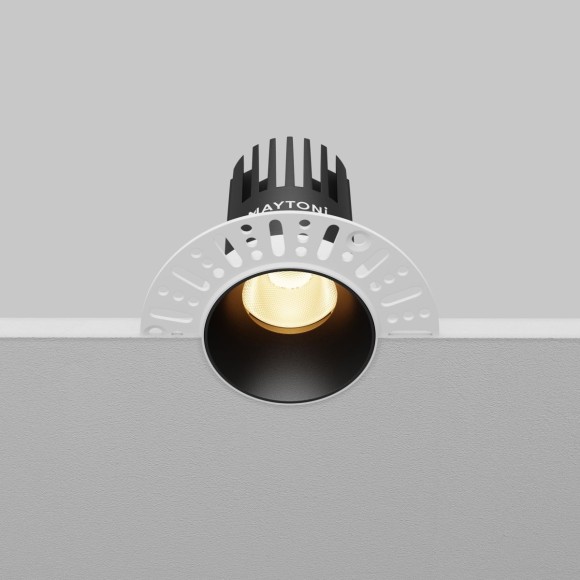 Встраиваемый светильник Maytoni Dip DL119-10W-2.7K-TRS-B