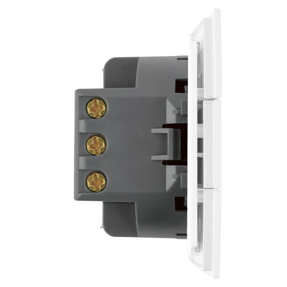 Выключатель 3-клавишный (механизм) Stekker Мия 250В 10А RSW10-3108-01 белая магнолия 50430