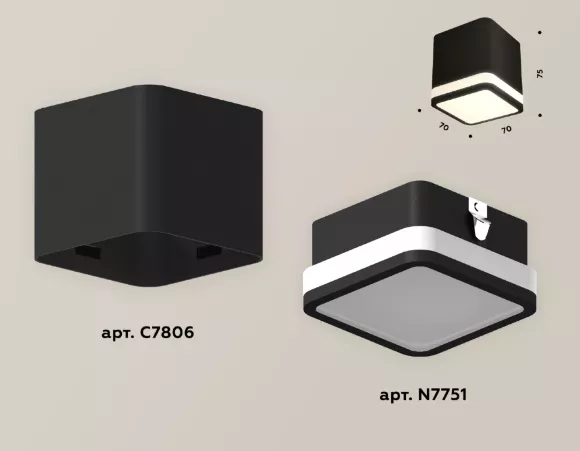 Потолочный светильник Ambrella Light Techno Spot XS7806030 (C7806, N7751) Потолочный светильник Ambrella Light Techno Spot XS7806030 (C7806, N7751)