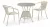 Набор уличный  T705ANT/Y137C-W85 Latte 2Pcs AFN_T705ANT_Y137C-W85_Latte_2Pcs