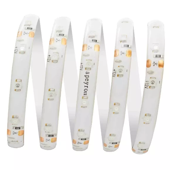 Светодиодная лента Apeyron 12В СТ 4,8Вт/м smd3528, 60д/м IP65 5м зеленая 00-07 Светодиодная лента Apeyron 12В СТ 4,8Вт/м smd3528, 60д/м IP65 5м зеленая 00-07