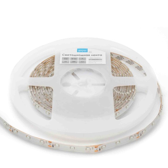 Светодиодная лента Apeyron 12В СТ 4,8Вт/м smd3528, 60д/м IP65 5м зеленая 00-07