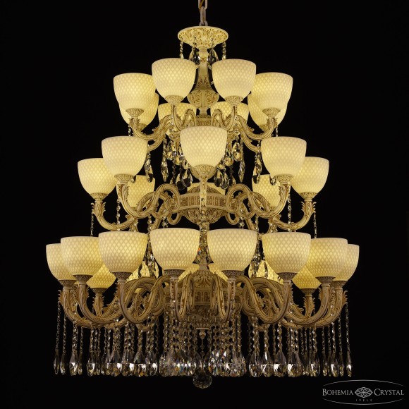 Подвесная люстра Bohemia Ivele Crystal AL79101/16+8+8/300/3d A WMG P1 U Wave