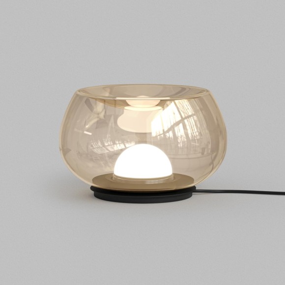 Настольная лампа Denkirs Floa DK6747-BK+AM