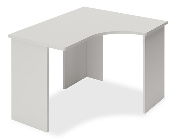 Стол письменный Домино Lite СКЛ-Угл120 MER_SKL-Ugl120-bez-tumby-BE-PRAV
