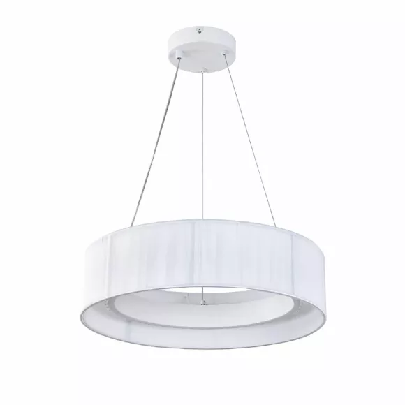 Подвесной светильник Indigo Luminosa 13041/A/1P White V000208L, Белый, От теплого до холодного, Металл Подвесной светильник Indigo Luminosa 13041/A/1P White V000208L, Белый, От теплого до холодного, Металл