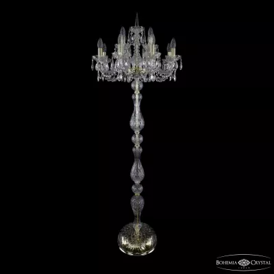 Торшер Bohemia Ivele Crystal 1402T1/8+4/195-165 G
