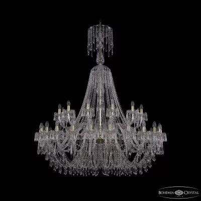 Подвесная люстра Bohemia Ivele Crystal 1403/24+12/530/XL-160 G