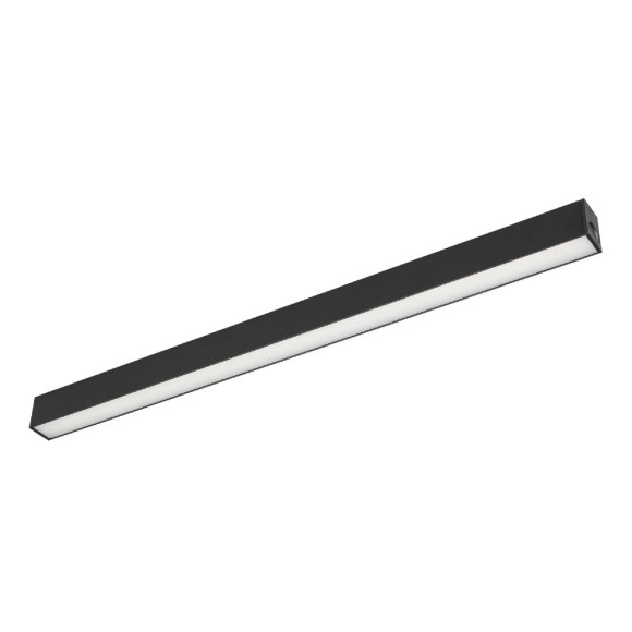 Трековый магнитный светильник Arlight MAG-FLAT-25-L400-12W Warm3000 (BK, 100 deg, 24V, DALI) 046333