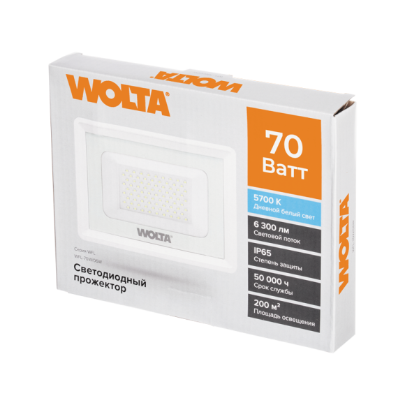 Прожектор WOLTA WFL-70W/06W