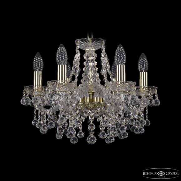 Подвесная люстра Bohemia Ivele Crystal 1409/6/141 G