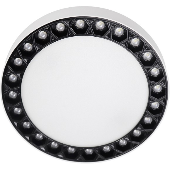 Точечный светильник iLedex Mercury 5552-24W-D165-3/4K-WH+BK