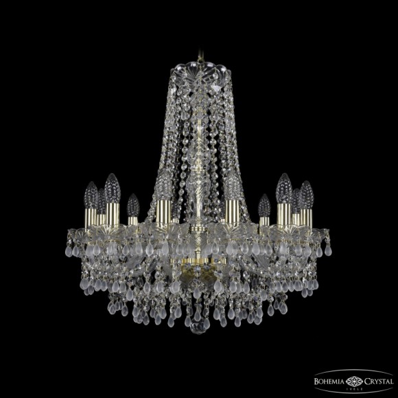 Подвесная люстра Bohemia Ivele Crystal 1410/12/195/h-60 G V0300