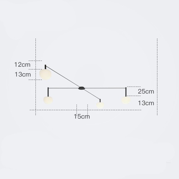 Потолочная люстра ImperiumLoft Rangel 167197-26