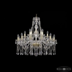 Подвесная люстра Bohemia Ivele Crystal 1413/12+6+3/300 G