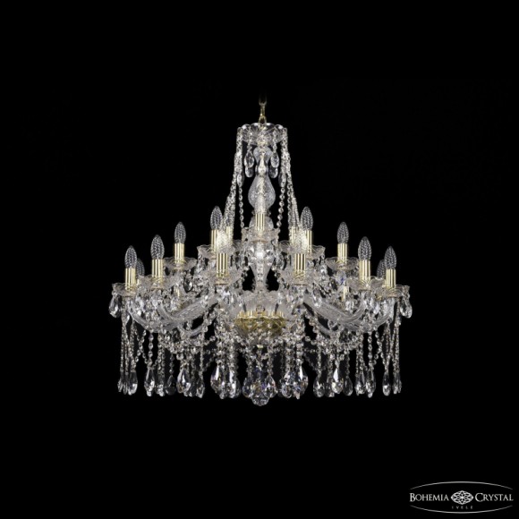 Подвесная люстра Bohemia Ivele Crystal 1413/12+6+3/300 G