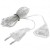 Удлинитель для подключения гирлянд Uniel UCX-Y25/100W-500 CLEAR UL-00010944