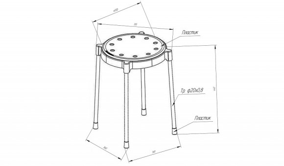 Табурет SHT-S36 She_313260
