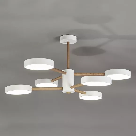 Потолочная светодиодная люстра Escada Astrid 10236/6LED, вид сверху Потолочная светодиодная люстра Escada Astrid 10236/6LED, вид сверху