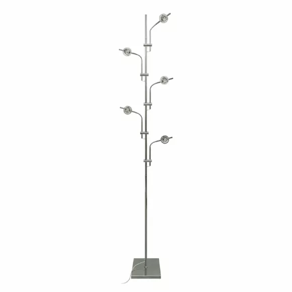 Торшер Uniel ULM-T640 5x2W/3000K CHROME MULTICOLOR UL-00012154