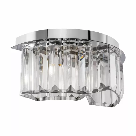 Бра Maytoni Colline MOD083WL-02CH, Хром, Прозрачный, Металл Бра Maytoni Colline MOD083WL-02CH, Хром, Прозрачный, Металл