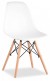 Набор из 4 стульев Eames SGR_8056PP-WHITE-X4