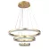 Подвесная люстра Natali Kovaltseva Oreol LED LAMPS 81279, 4300, 7000, От теплого до холодного