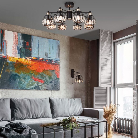 Бра Eurosvet Lord 70075/1 черный