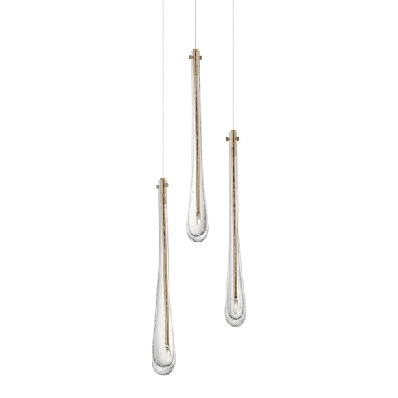 Подвесной светильник Delight Collection MD2060-3B brass