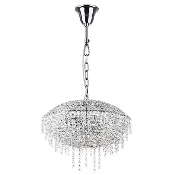 Подвесная люстра Lightstar Classic 700090, Хром, Прозрачный, Металл, крупный план Подвесная люстра Lightstar Classic 700090, Хром, Прозрачный, Металл, крупный план