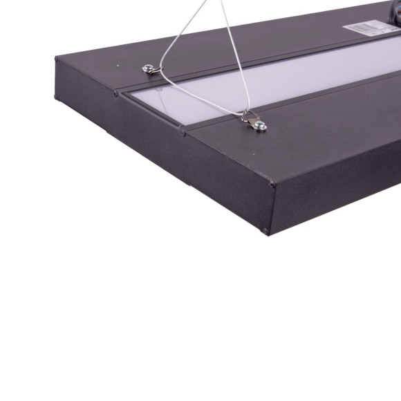 Светодиодная панель Uniel UL-00012597 ULO-K16B 2x22W/4000K/L100 5W/RGB IP44 BLACK