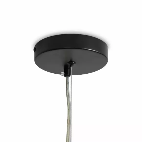 Подвесная люстра Freya Lumin FR5515PL-03B, Прозрачный, Черный, Металл