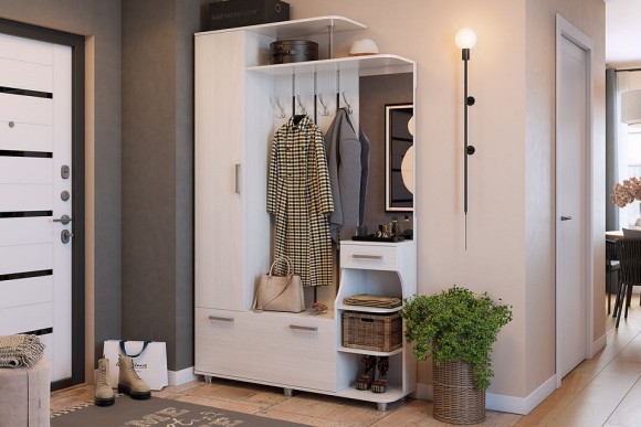 Стенка для прихожей Барселона-1 MBS_PR-0016-1747