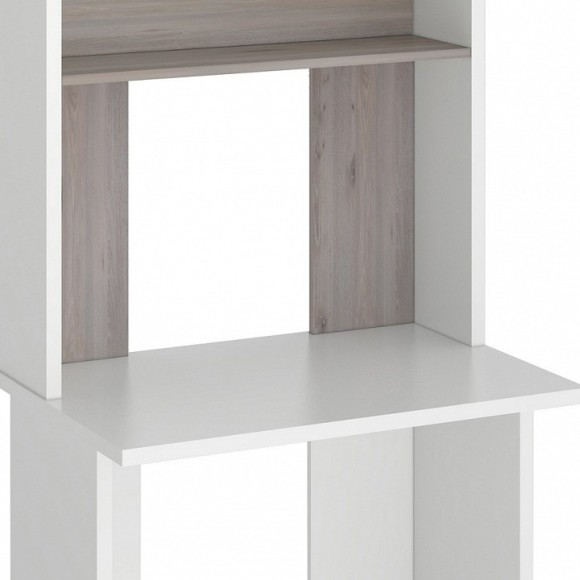 Стол компьютерный Домино Лайт СКЛ-Прям80+НКЛХ80 MER_SKL-Pryam80-NKLH_80_BEN