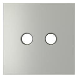 Накладка для розетки телевизионной оконечной TV+SAT Voltum S70 (сталь) VLS001605