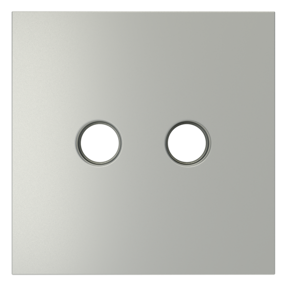 Накладка для розетки телевизионной оконечной TV+SAT Voltum S70 (сталь) VLS001605