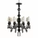 Подвесная люстра Loft IT Grace 10203/8 Black, декоративные элементы крупным планом