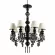 Подвесная люстра Loft IT Grace 10203/8 Black, Арт-деко, Белый
