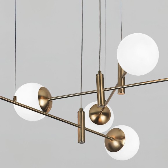 Подвесная люстра Eurosvet Planet 70146/6 латунь a062028