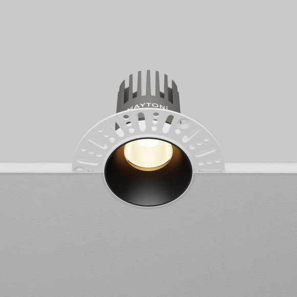 Встраиваемый светильник Maytoni Technical Dip DL119-10W-3K-TRS-B