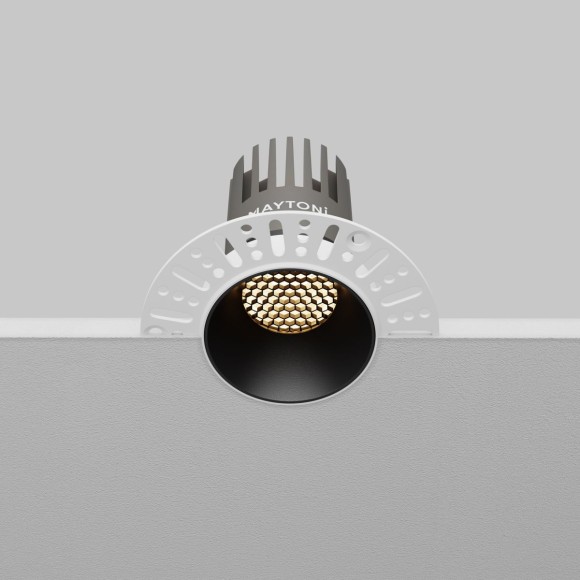 Встраиваемый светильник Maytoni Technical Dip DL119-10W-3K-TRS-B