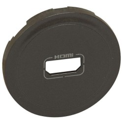 Лицевая панель Legrand Celiane розетки аудио/видео HDMI графит 067816