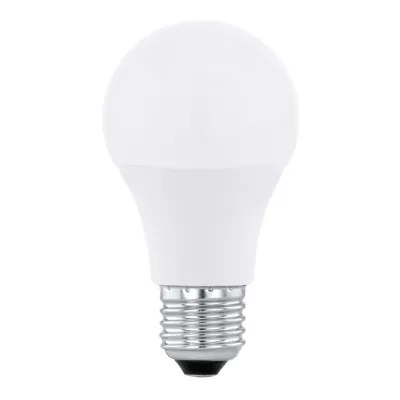 Лампа светодиодная диммируемая Eglo E27 10W 3000K груша матовая 11561