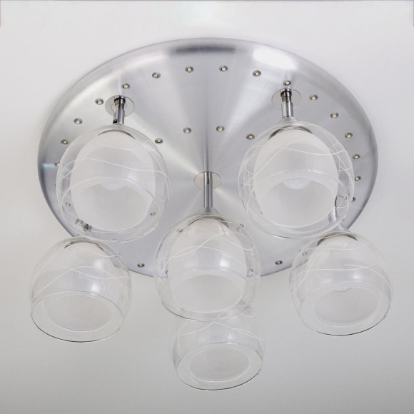 Спот Citilux Самба Хром CL158162, E27, 450W, белый