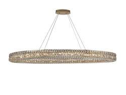 Подвесные люстры Newport 8550/160 C oval gold polished М0071311