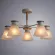 Люстра на штанге Arte Lamp Tyler A1031PL-5WH, Белый, Металл, Стекло, декоративные элементы крупным планом