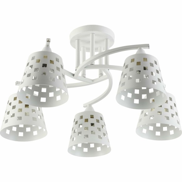 Люстра на штанге Reluce 01384-0.3-05 WH+CR