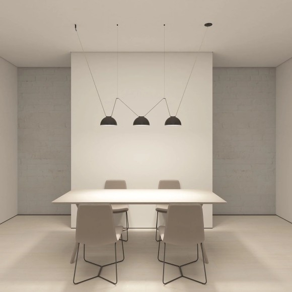 Трековый однофазный светильник Denkirs Belty flow DK5560-BK