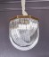 Подвесной светильник Delight Collection Murano Glass A001-400 L4 brass/clear