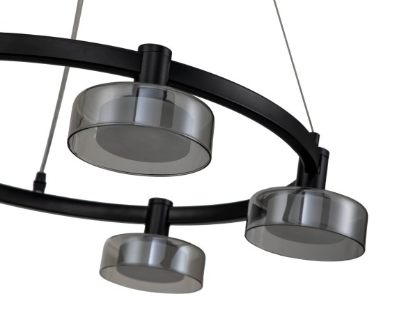 Подвесная светодиодная люстра с пультом управления Stilfort Gloze 4009/02/05P